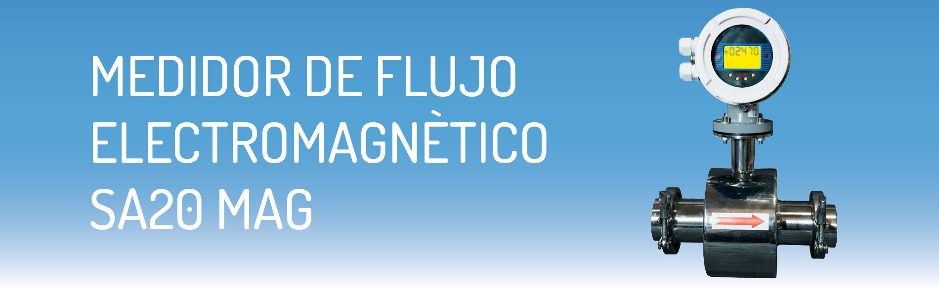 Medidor de flujo electomagnètico